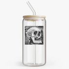 Банка с бамбуковой крышкой