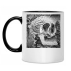 Кружка двухцветная