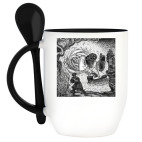 Кружка с ложкой