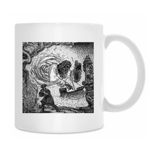 Кружка с принтом Иллюзия Смерти 10