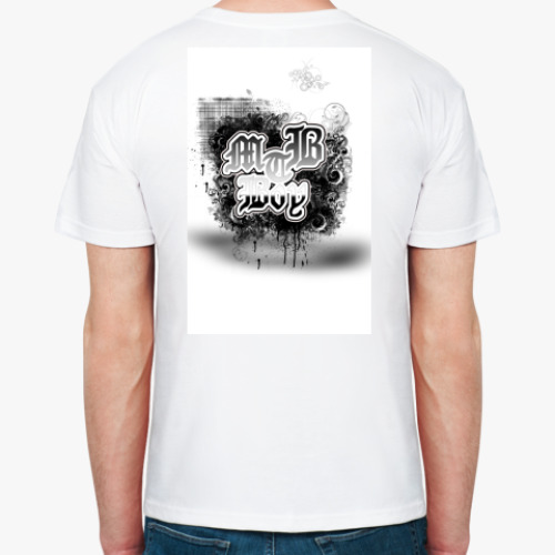 Футболка с принтом MTB ZONE!!!