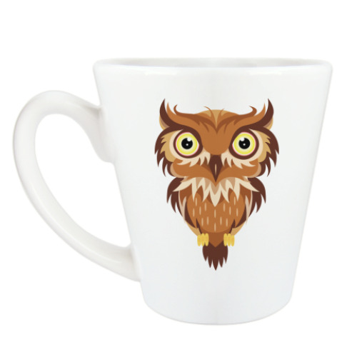 Чашка Латте Сова