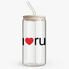 Банка с бамбуковой крышкой