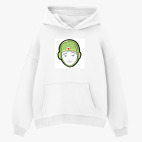 Толстовка худи оверсайз