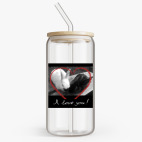 Банка с бамбуковой крышкой