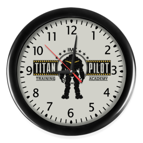 Настенные часы Battlefield Titan Pilot