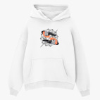 Толстовка худи оверсайз