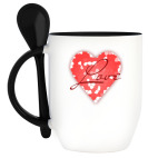 Кружка с ложкой