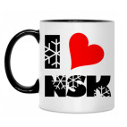 Кружка двухцветная