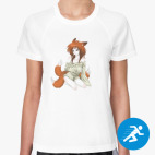 Женская спортивная футболка