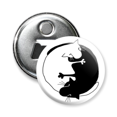 Магнит-открывашка Инь-Ян