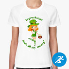 Женская спортивная футболка