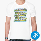 Мужская спортивная футболка