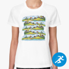 Женская спортивная футболка