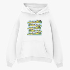 Толстовка худи оверсайз