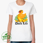 Женская футболка органик