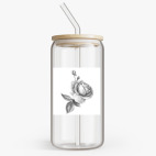 Банка с бамбуковой крышкой