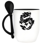 Кружка с ложкой