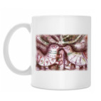 Птицы целуются. Любовь.