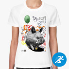 Женская спортивная футболка