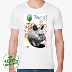 Мужская футболка органик