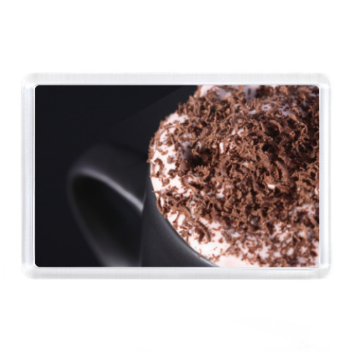 Магнит с принтом Капучино