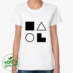 Женская футболка органик