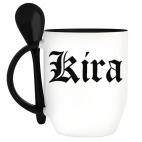 Кружка с ложкой