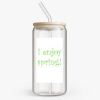 Банка с бамбуковой крышкой