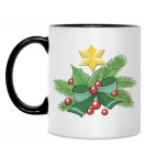 Кружка двухцветная