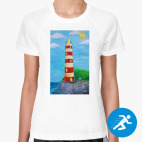 Женская спортивная футболка