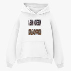 Толстовка худи оверсайз