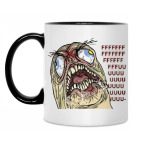 Кружка двухцветная