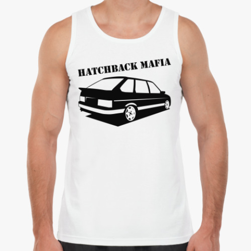 Майка с принтом  майка Hatchback mafia
