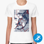 Женская спортивная футболка