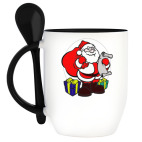 Кружка с ложкой