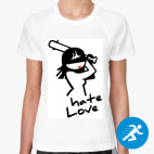 Женская спортивная футболка