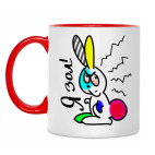 Двухцветная кружка Я зол!