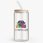 Банка с бамбуковой крышкой