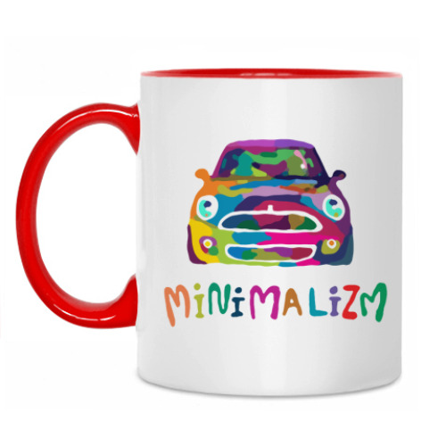 Кружка с принтом 'Мини-радуга'