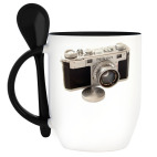 Кружка с ложкой