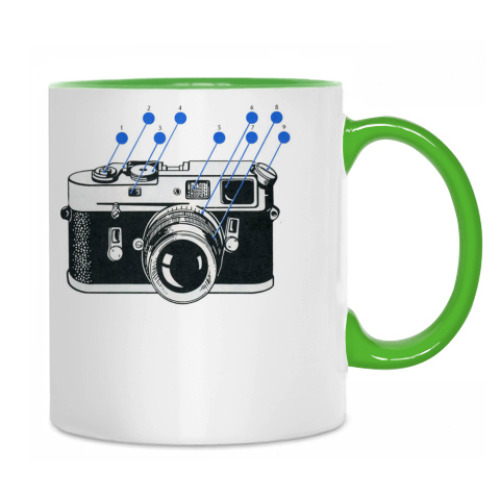 Кружка с принтом Никон