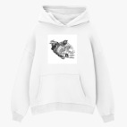 Толстовка худи оверсайз