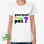 Женская футболка органик