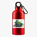 Металлическая бутылка 400 мл UV-DTF