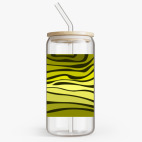 Банка с бамбуковой крышкой