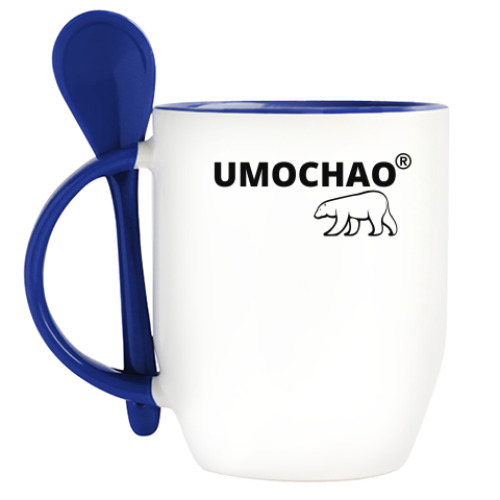 Кружка с ложкой UMOCHAO