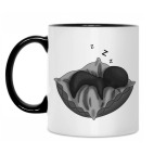 Кружка двухцветная