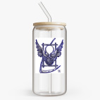 Банка с бамбуковой крышкой