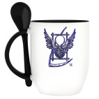 Кружка с ложкой